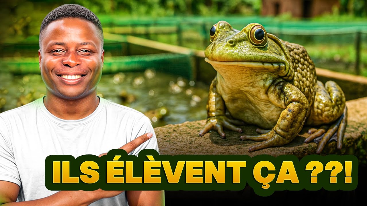 Ils élèvent des grenouilles en Afrique !?