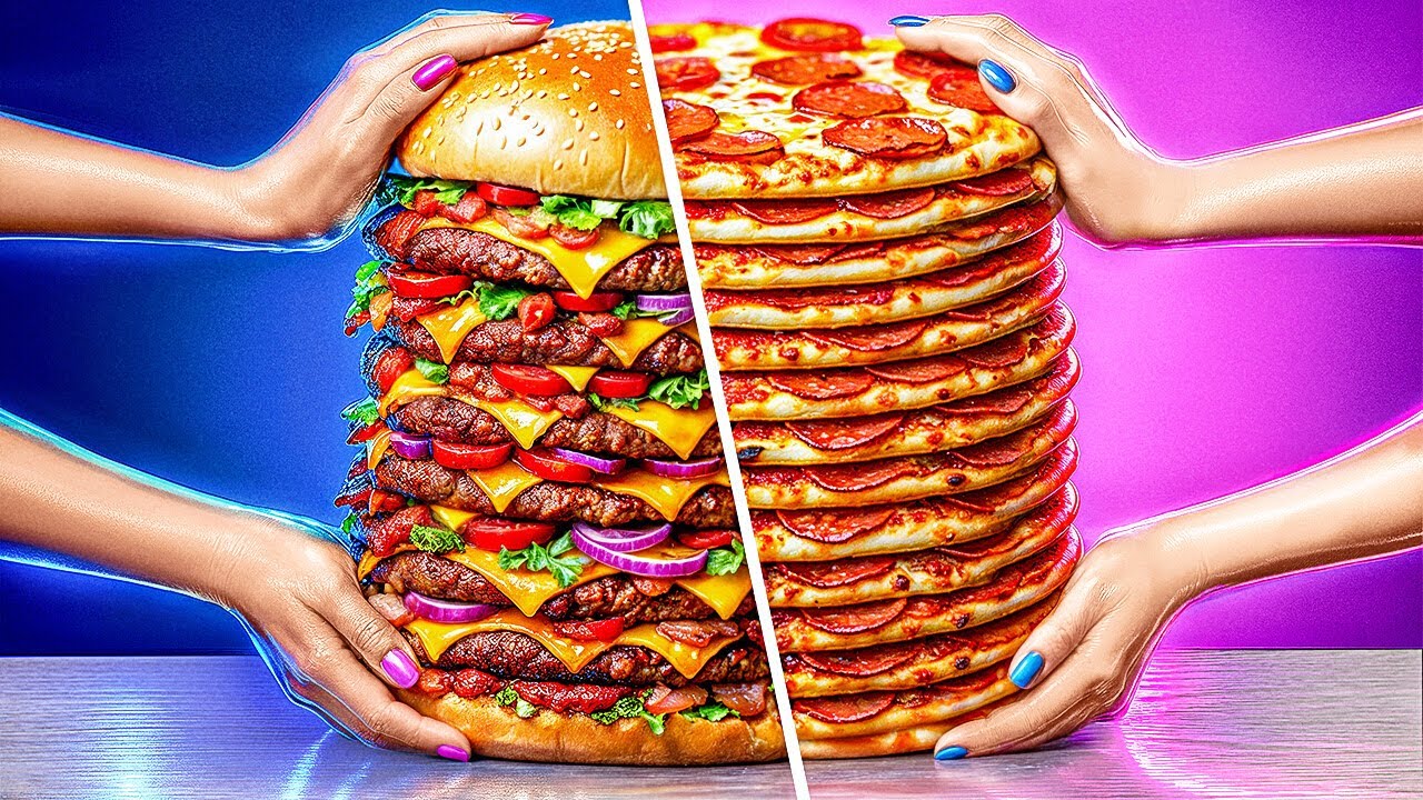 Extreme 100 Layers Challenge | Creative Chaos by 123GO! Genius