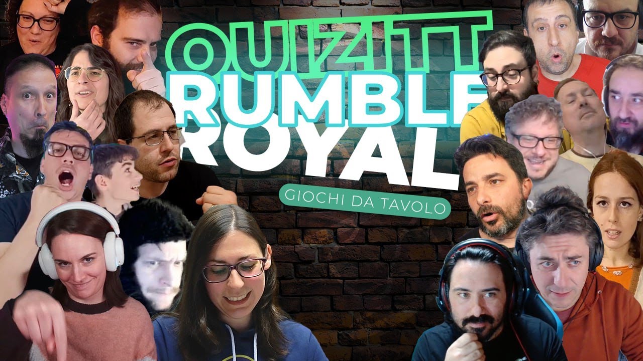 Chi è il più esperto di giochi da tavolo? Quizitt Royal Rumble