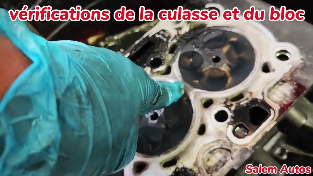 Chemise piston fissuré ! piston gommé 1.6 HDi Citroën C4