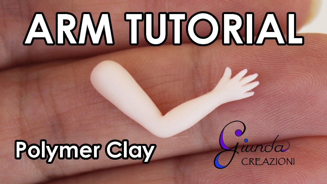 [ENG] How to sculpt an arm with clay Tutorial
