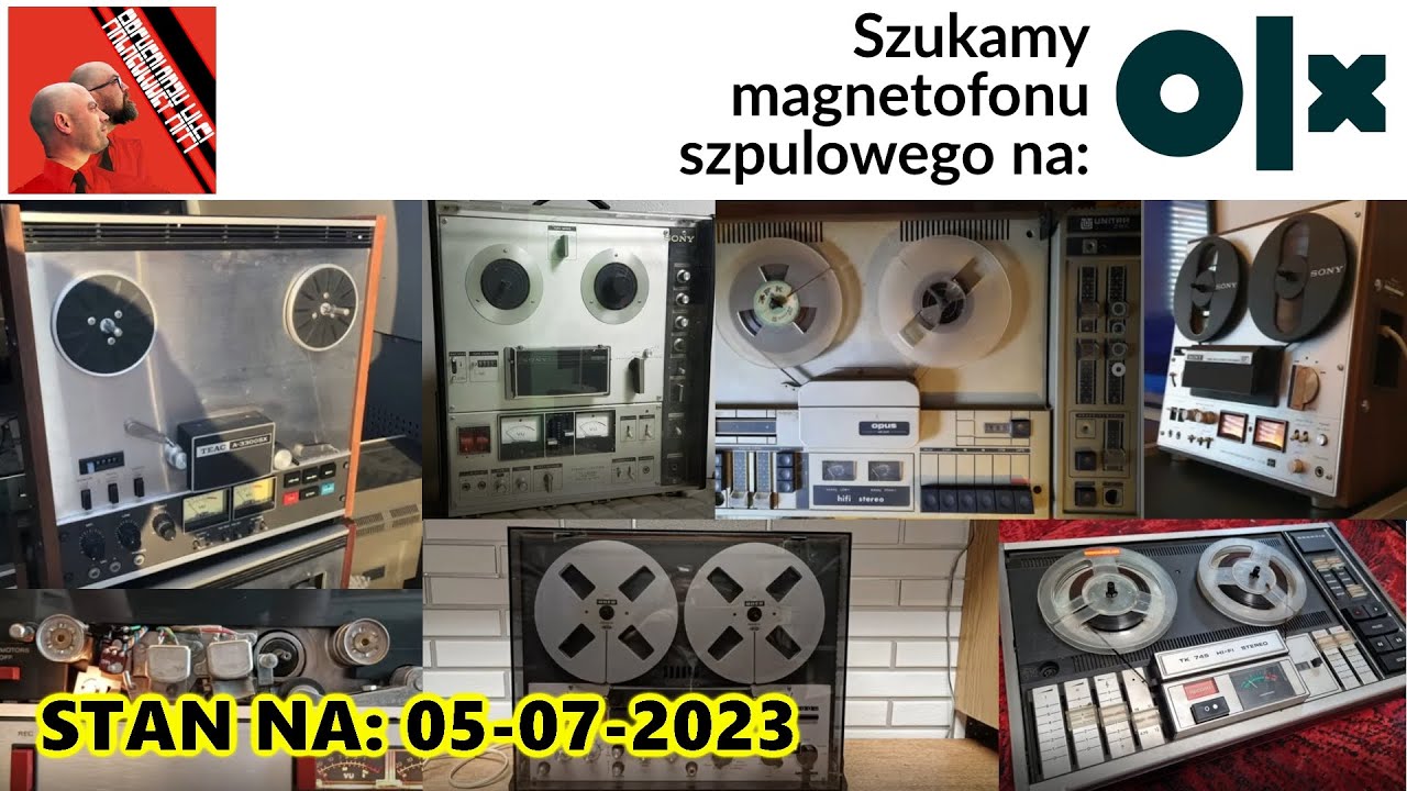 Poradnik szukającego: Magnetofony szpulowe  @olx 05.07.2023 @archeolodzyhi-fi4158   Hi-Fi #59 #PRL
