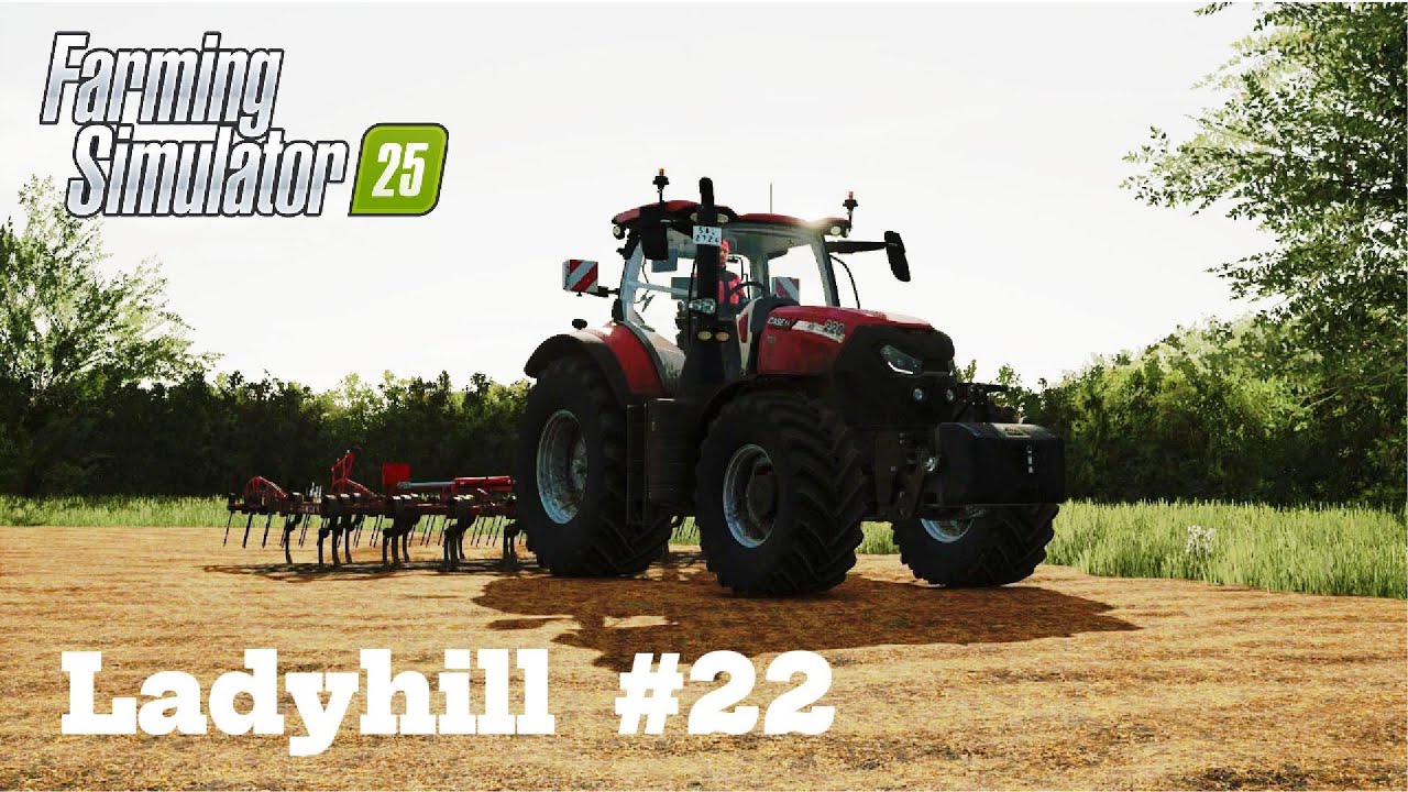 Selling Silage, Cultivating and Drilling! Ladyhill Fs25 Timelapse Ep22