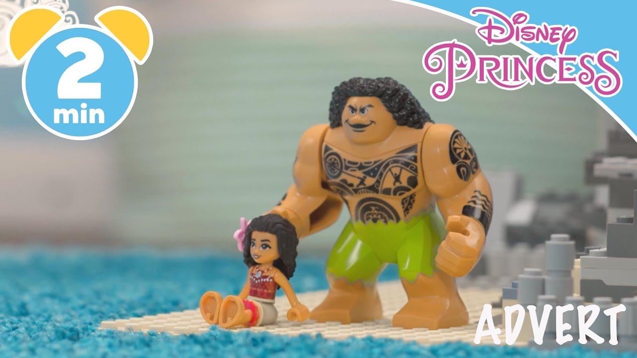 Moana | The Story As Told by LEGO | Disney Princess | ADVERT