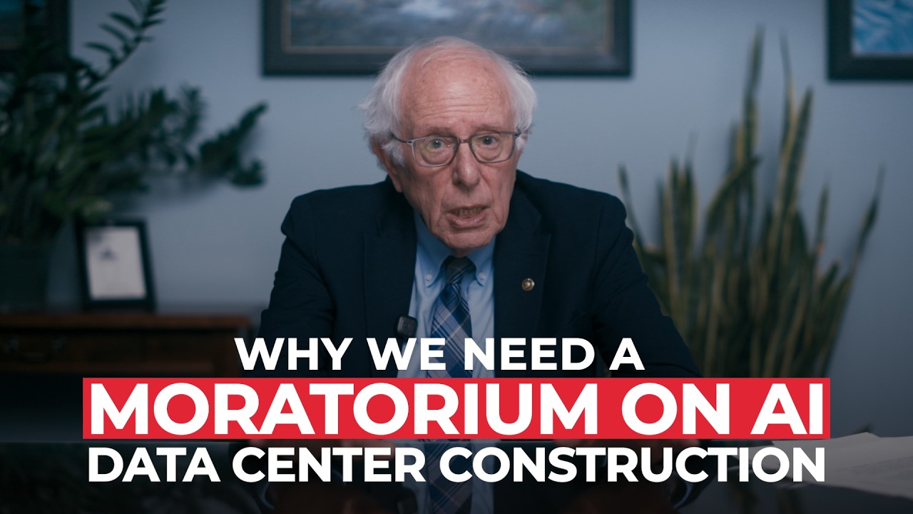 Bernie explains: we need an AI data centers moratorium