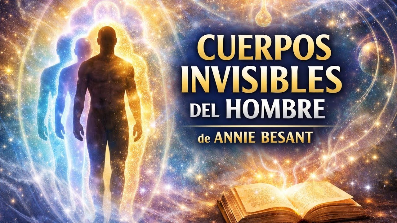 🔆CUERPOS INVISIBLES del HOMBRE | 📝Annie Besant |⚡️Bastian Lecturas.📚