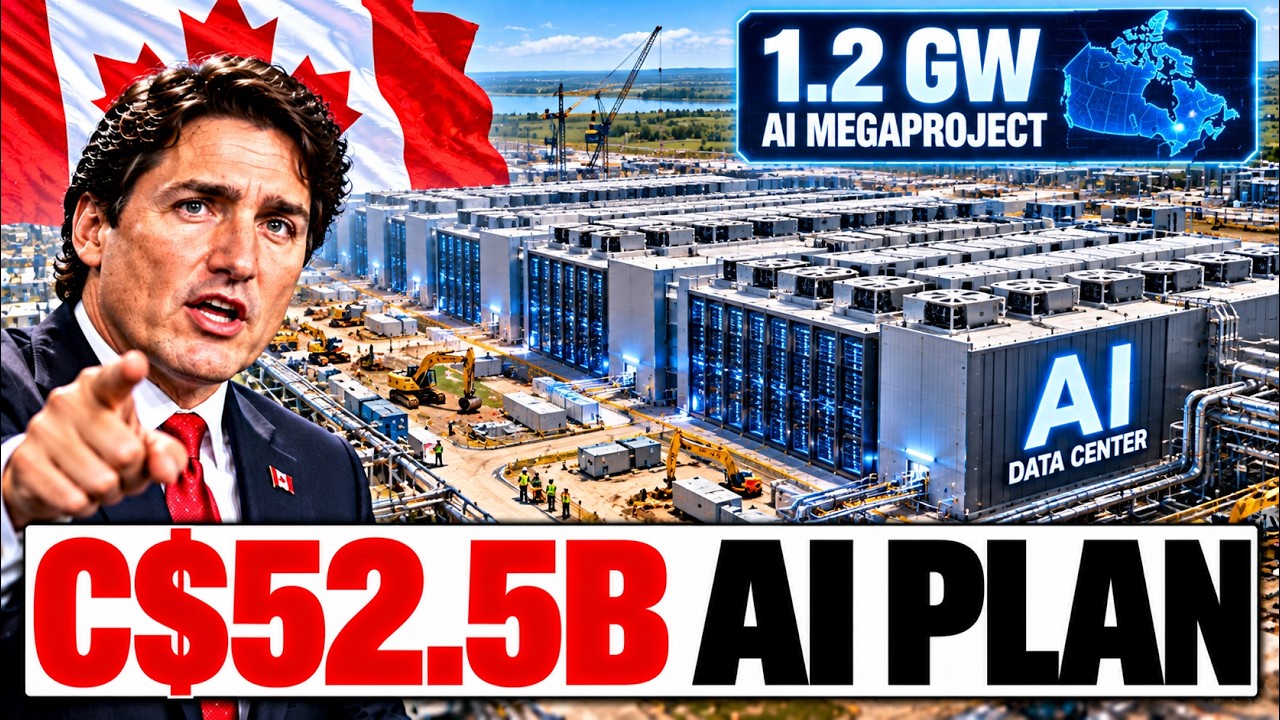 Canada's C$52.5B AI Megaproject &mdash; A Massive 1.2-GW Data Center Plan!