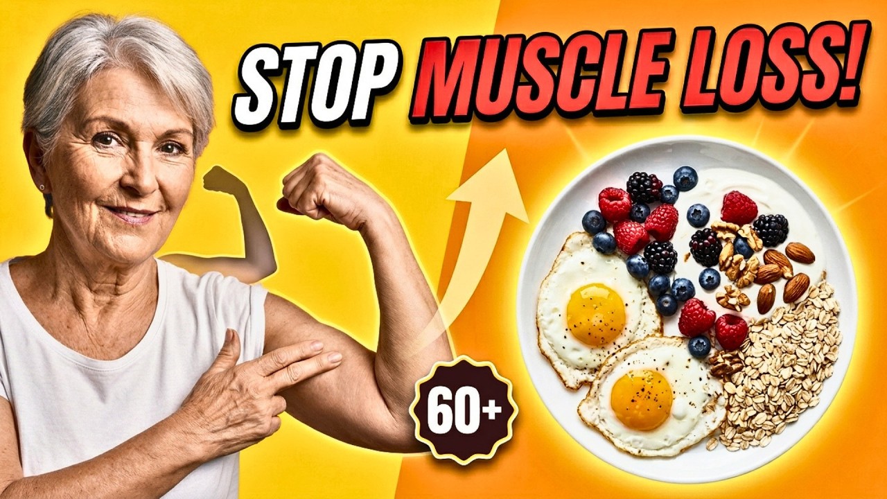Over 60? Stop Muscle Loss Fast! Add These Five Foods to Your Breakfast | Senior Food Secrets
