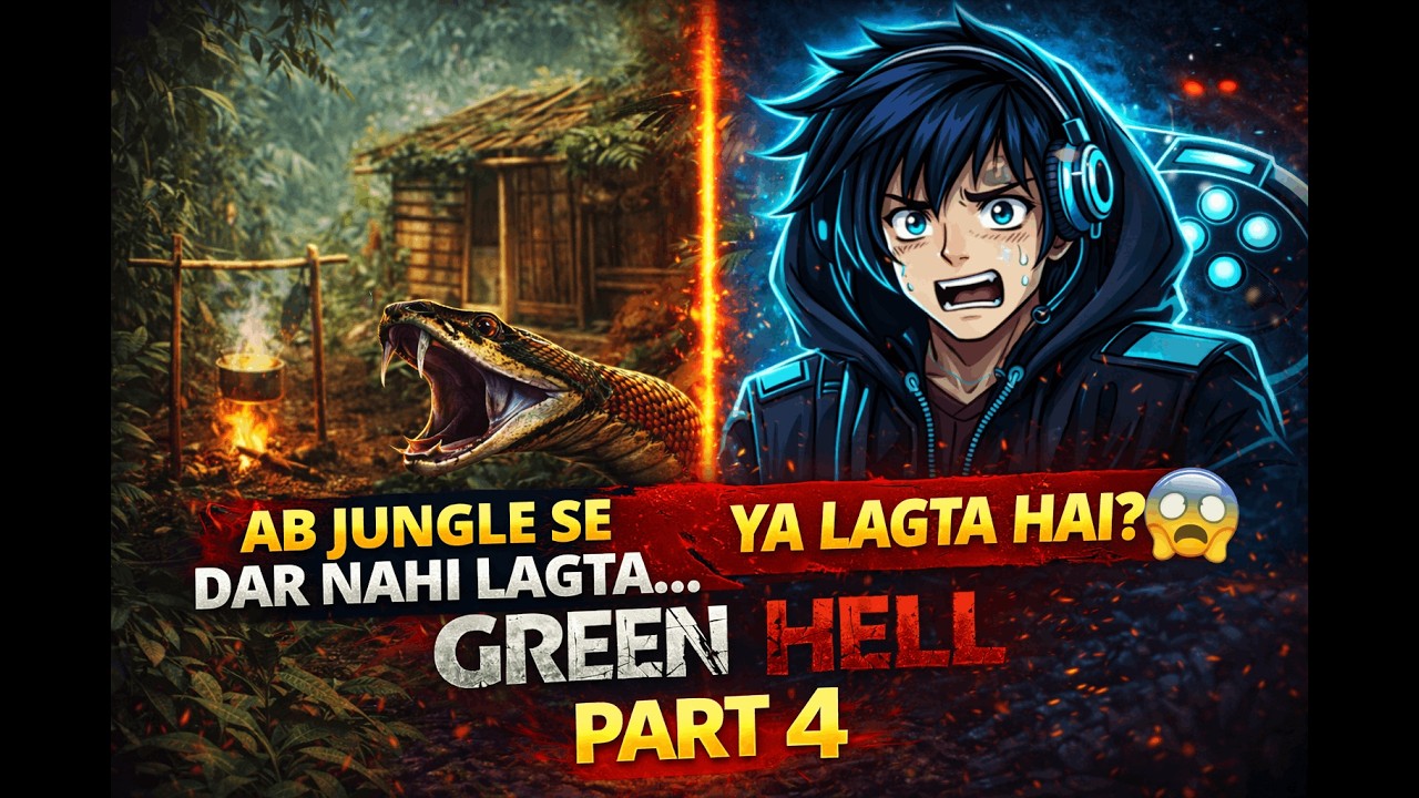 “Ab Jungle Se Dar Nahi Lagta… Ya Lagta Hai? 😨 | Green Hell Part 4”