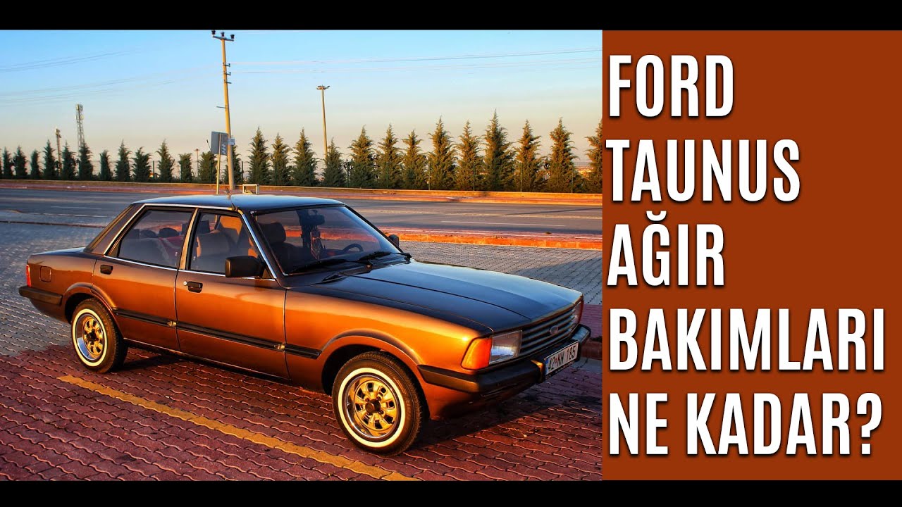 Ford Taunus Ağır Bakım yaptırıyoruz...( Fren motor, Ön Düzen Bakımı)