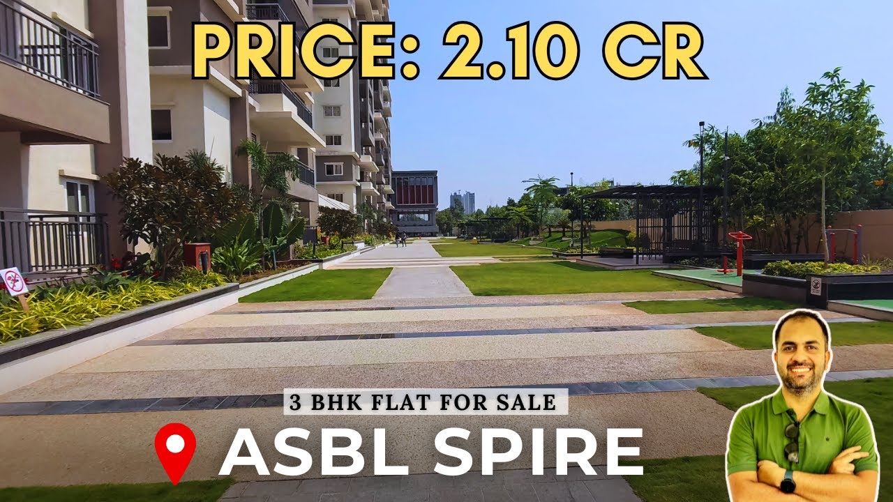 3BHK FOR SALE AT KOKAPET | ASBL SPIRE  | LAKE VIEW #hyderabadrealestate #kokapetrealestate