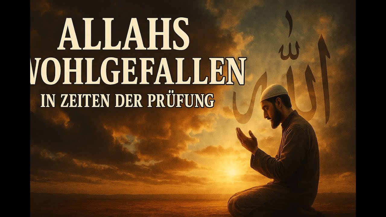 Das Wohlgefallen ALLAHS in Zeiten der Pr&uuml;fung &ndash; Standhaft bleiben in schweren Momenten