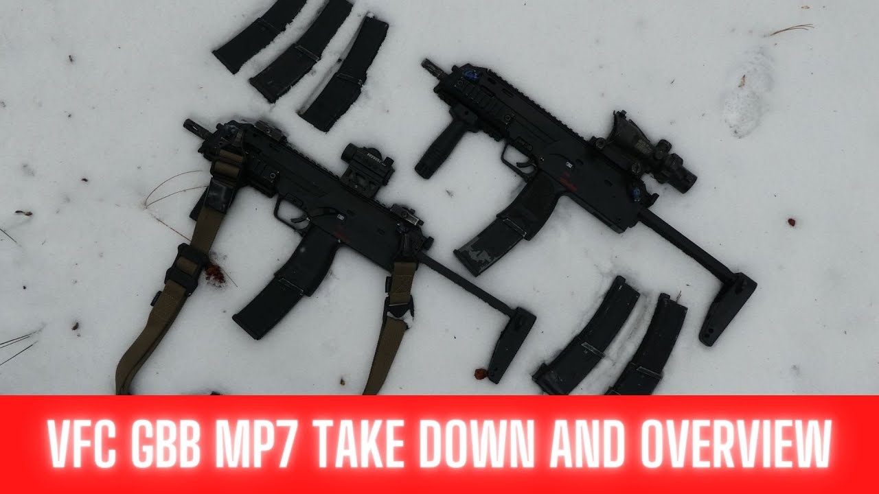 VFC MP7 GBB Disassembly, Brief Internal Overview, Airsoft