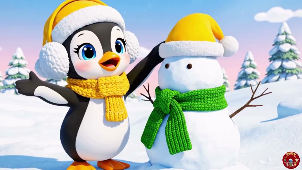 Greek | Ο Σίμσιμ Φτιάχνει Έναν Χιονένιο Φίλο | Simsim Builds a Snow Friend