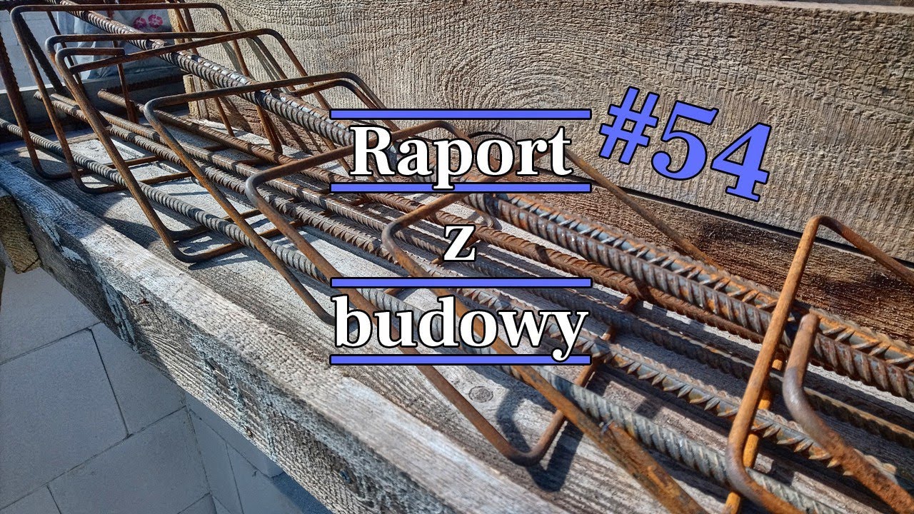 Zbrojenie podciągu. Przygotowania i wiązanie kr&oacute;tszej belki. Budowa domu. #vlogbudowlany