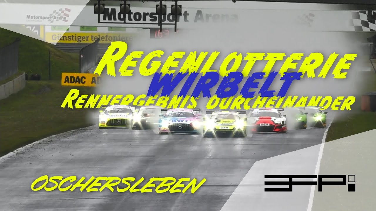 Regenlotterie wirbelt Rennergebnis durcheinander | ADAC GT Masters Oschersleben | EFP:racing