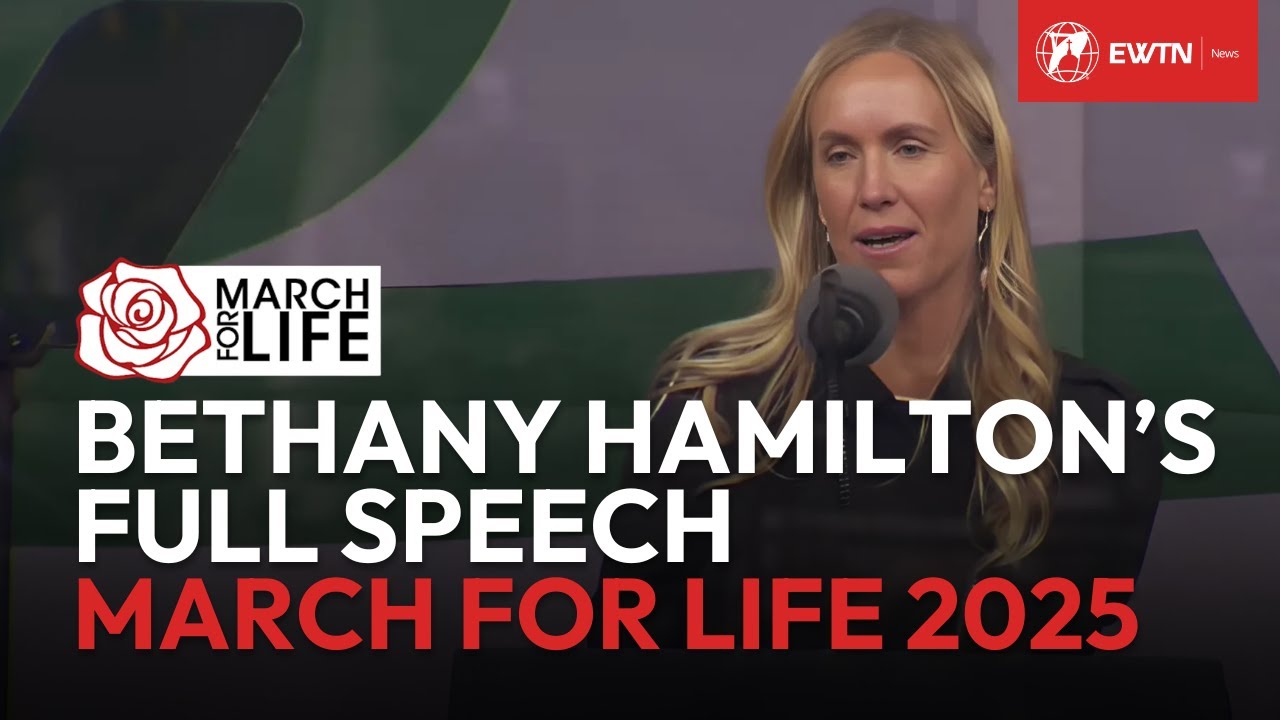 Bethany Hamilton's Full Keynote Speech at the 2025 March for Life