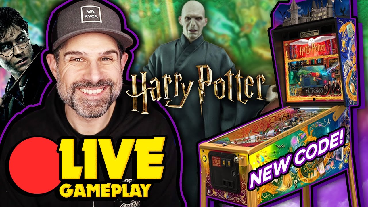 🔴LIVE - Harry Potter Pinball CE by Jersey Jack - New Code -0.76P