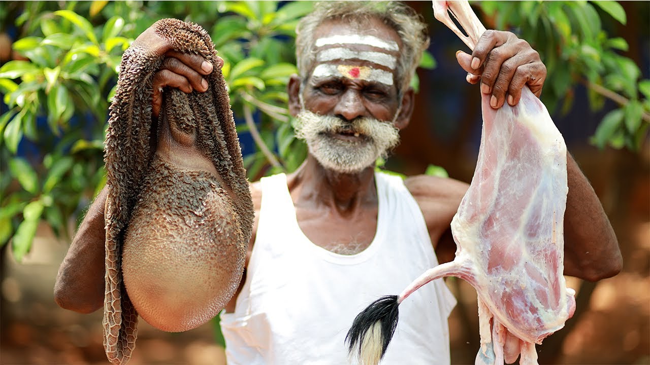 MIXED!!! Mutton Kudal Koottu by Daddy Arumugam | Village food factory