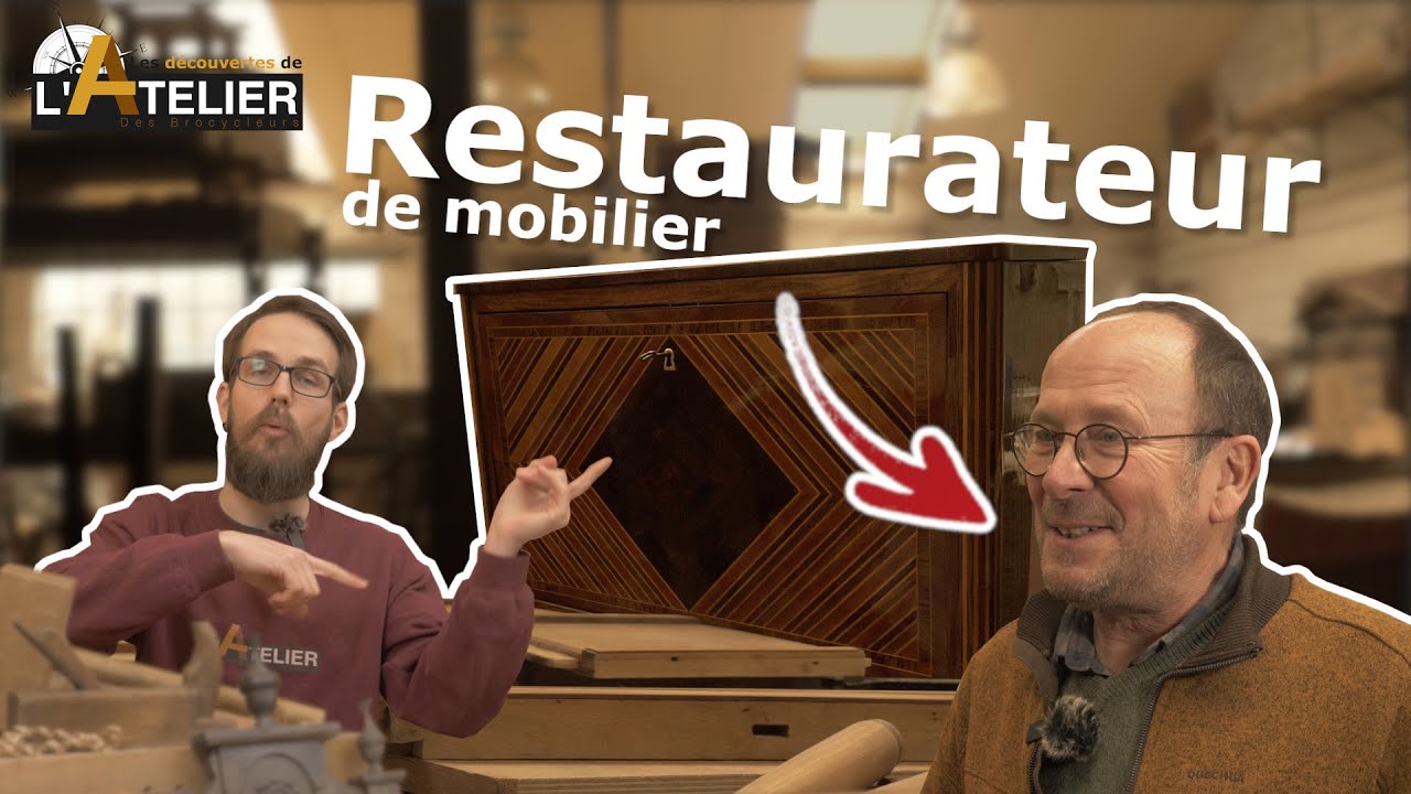 Découverte du métier de RESTAURATEUR 🔨 - Comment redonner une vie au mobilier?