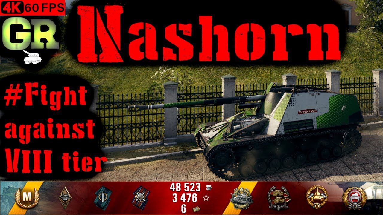 World of Tanks Nashorn Replay - 5 Kills 4.2K DMG(Patch 1.4.0)