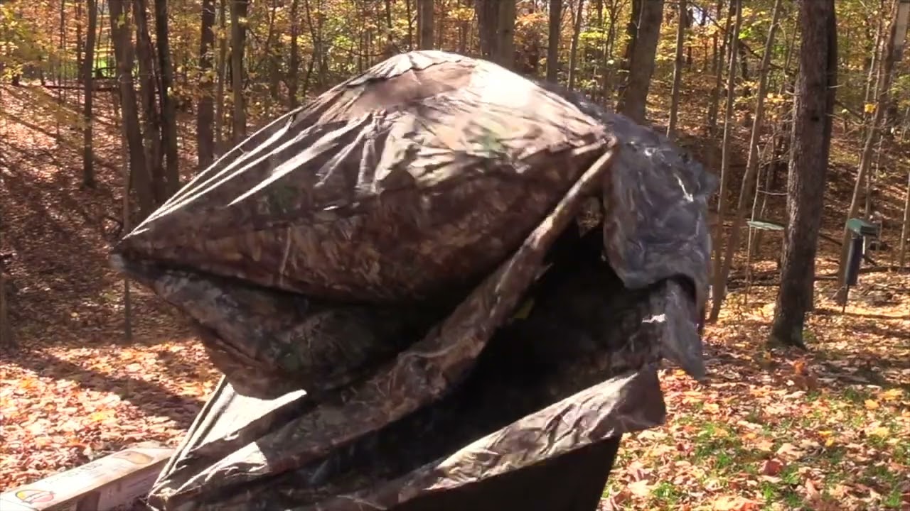 Rhino 150 Hunting Blind: первая настройка и разборка #ПРОВАЛ!