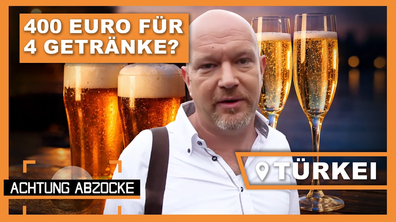 400&euro; f&uuml;r vier Getr&auml;nke? Die dreistesten Fallen in der T&uuml;rkei! | Achtung Abzocke | Ganze Folge