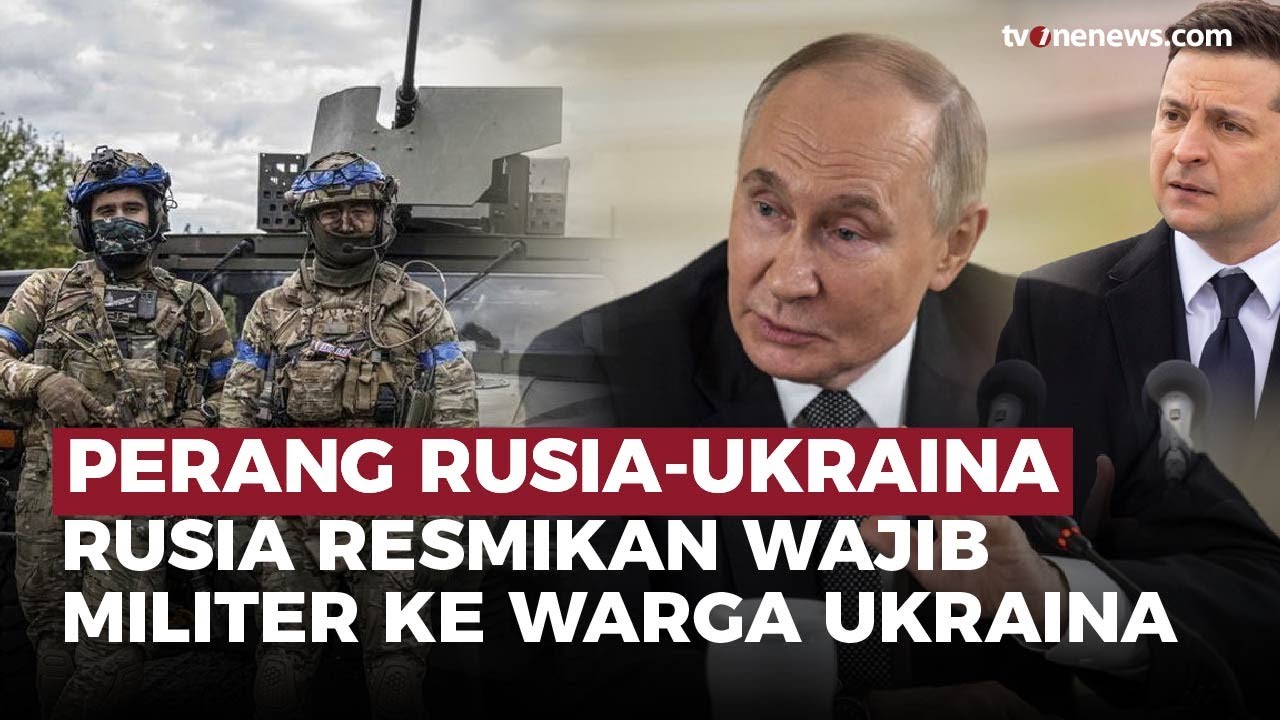 Rusia Resmikan Wajib Militer di Wilayah Ukraina yang Diduduki | OneNews Update