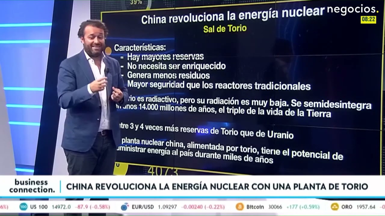 ¿Qué es el torio? El sustituto del uranio que implanta China para revolucionar la energía nuclear