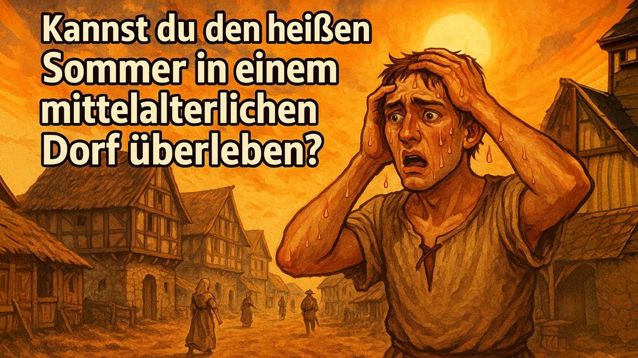 Kannst du den heißen Sommer in einem mittelalterlichen Dorf überleben?