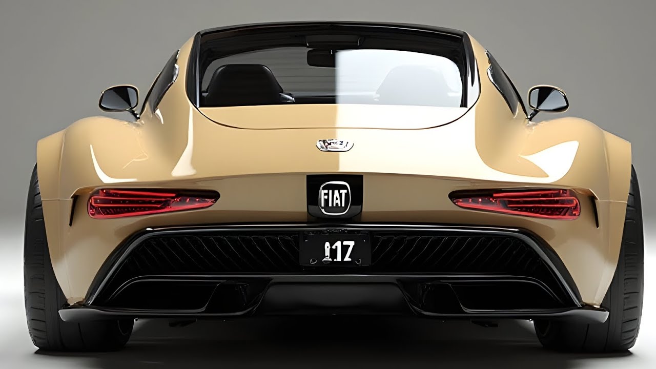 FIAT 117 SPORTS 2026 года &mdash; итальянский мини-суперкар, которого вы не ожидали! 🇮🇹🔥