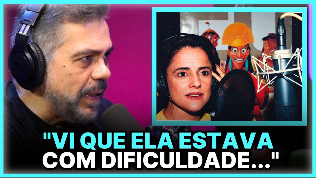 PROBLEMAS NA DUBLAGEM COM MARIETA SEVERO | GARCIA JUNIOR