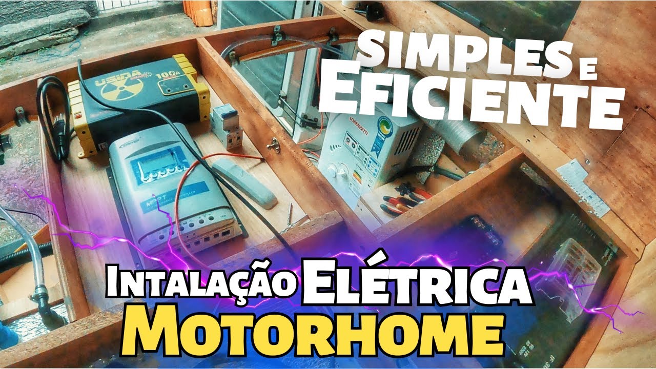 SOBRANDO ENERGIA - Instalação Elétrica no Motorhome [Vlog 30]