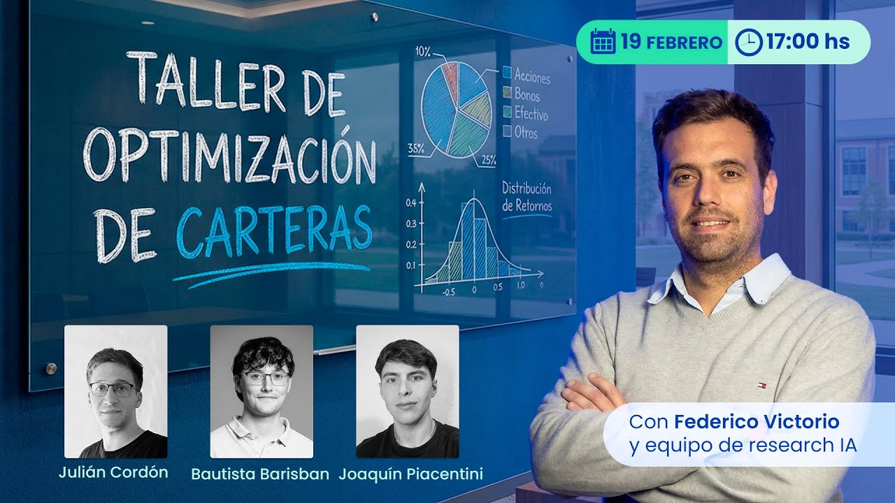 Optimizá tu Cartera de Inversión en 2026: Taller Gratuito con Inversiones Andinas