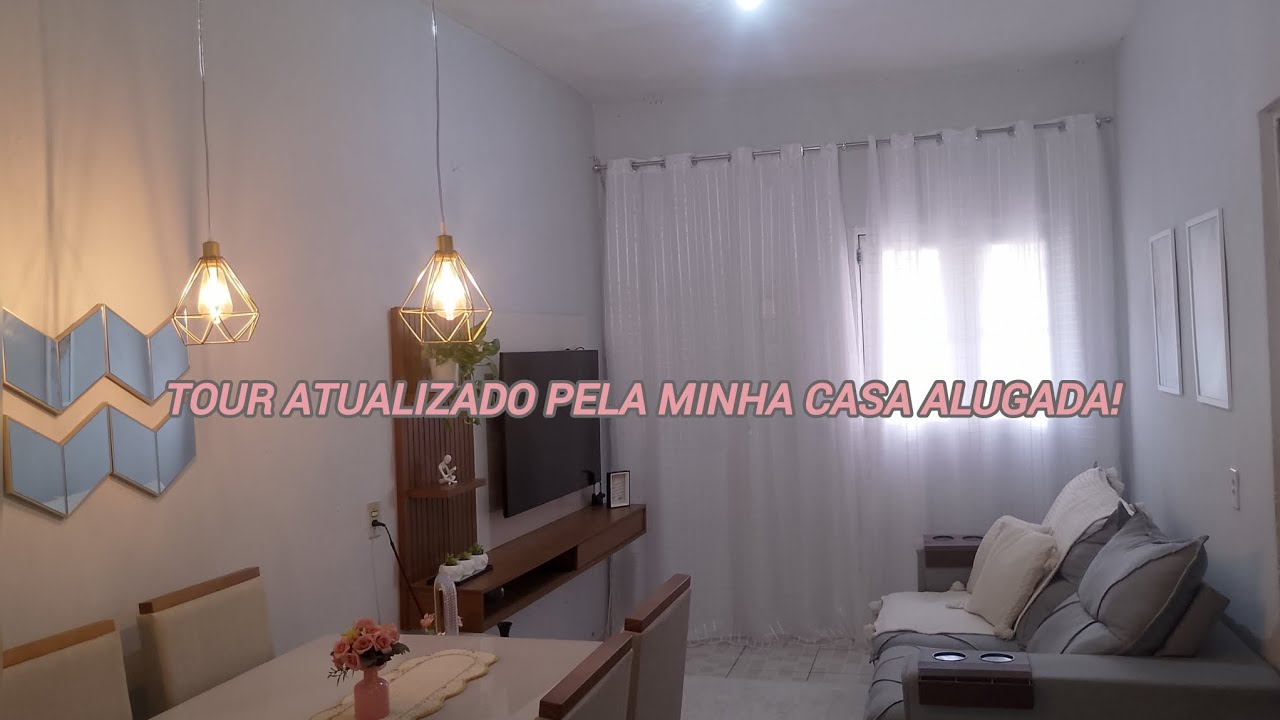 Tour atualizado pela minha casa simples! #tour #casa #donadecasa 