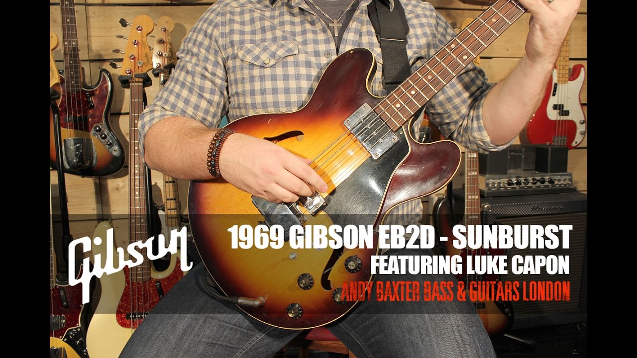 1969 Gibson EB2D Demo - Luke Capon at Andy Baxter Bass & Guitars