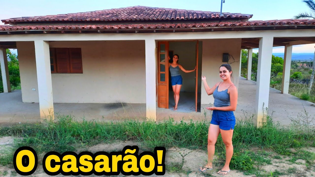 COMPRAMOS O SÍTIO / MOSTREI O CASARÃO POR DENTRO!