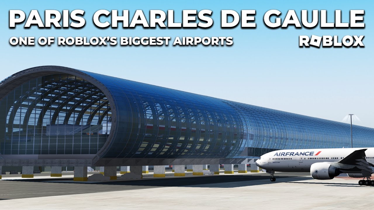 Paris Charles De Gaulle Airport Review (Roblox)