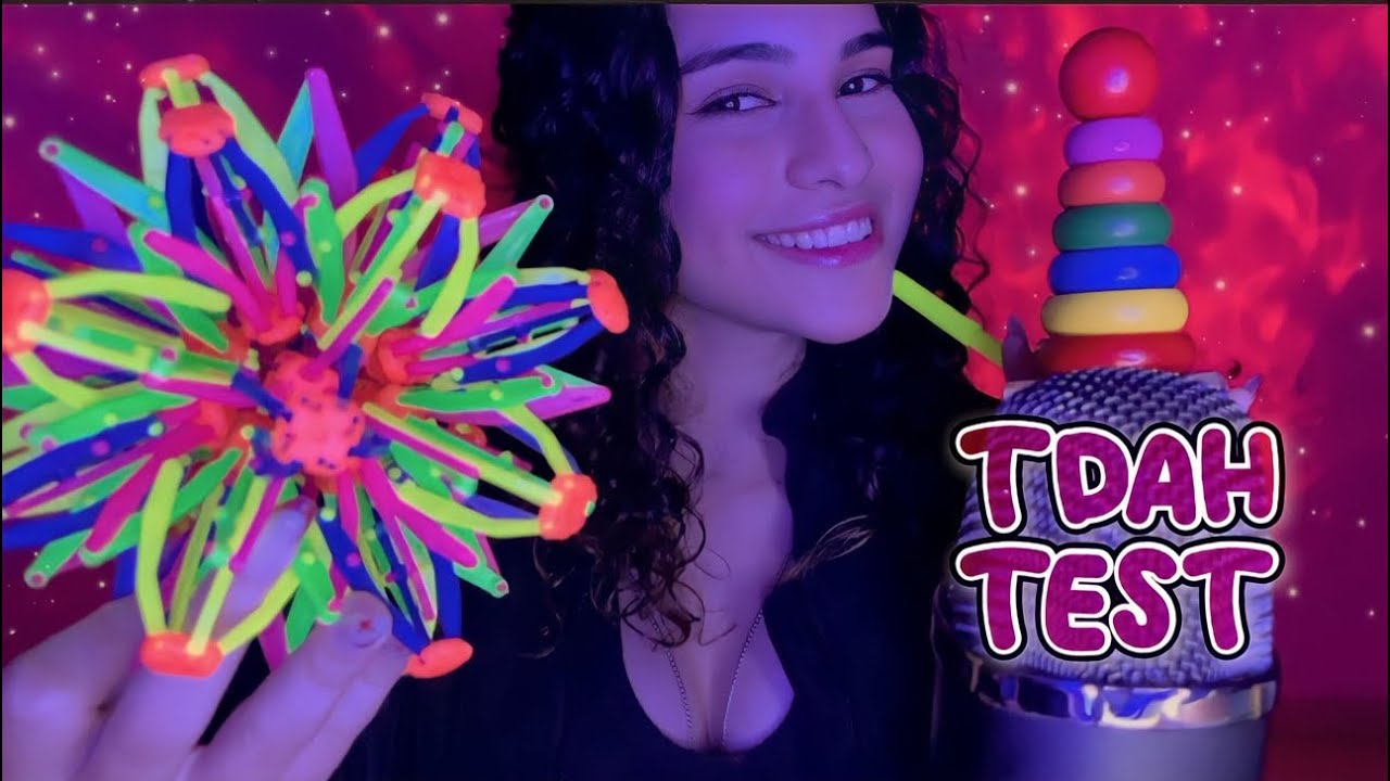 ASMR | TDAH TEST - testando o seu foco e concentração ⏳