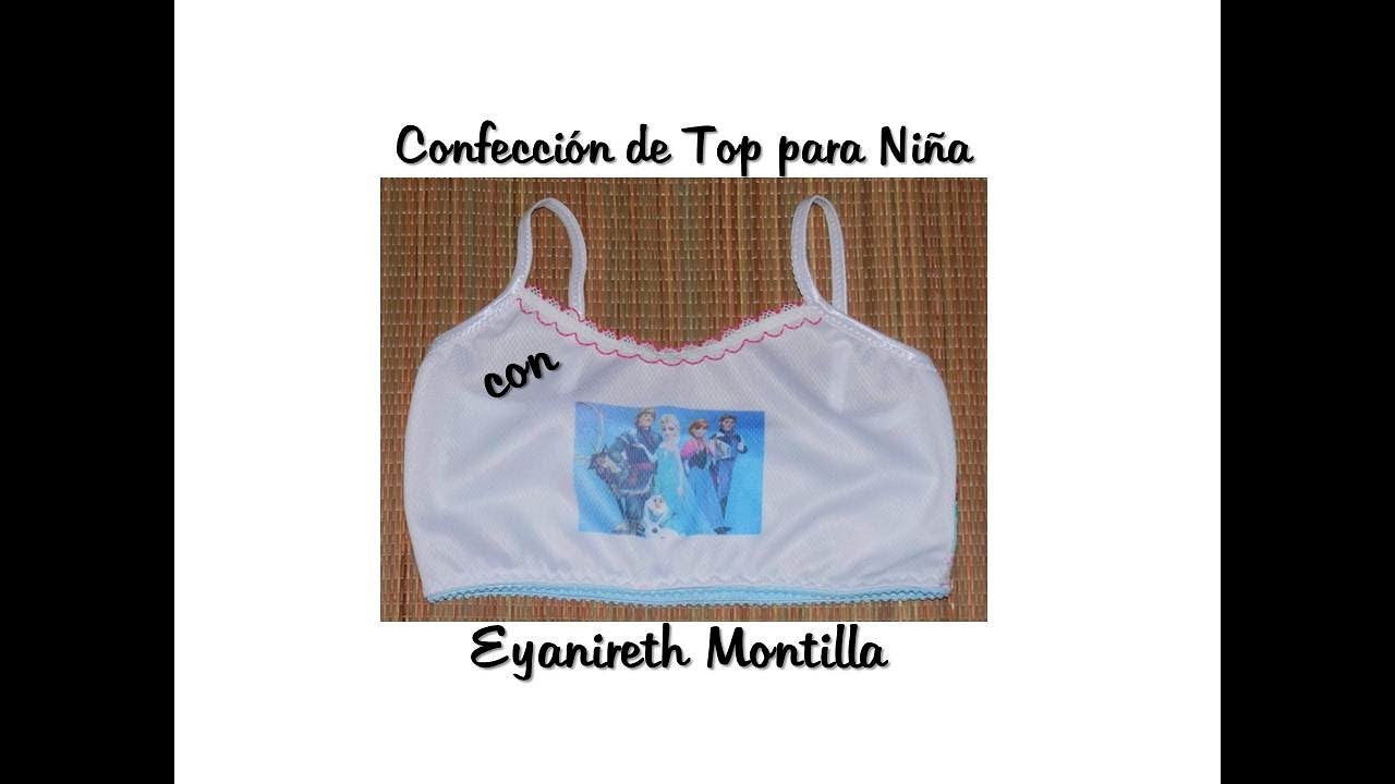 Aprende a confeccionar un Top Niña