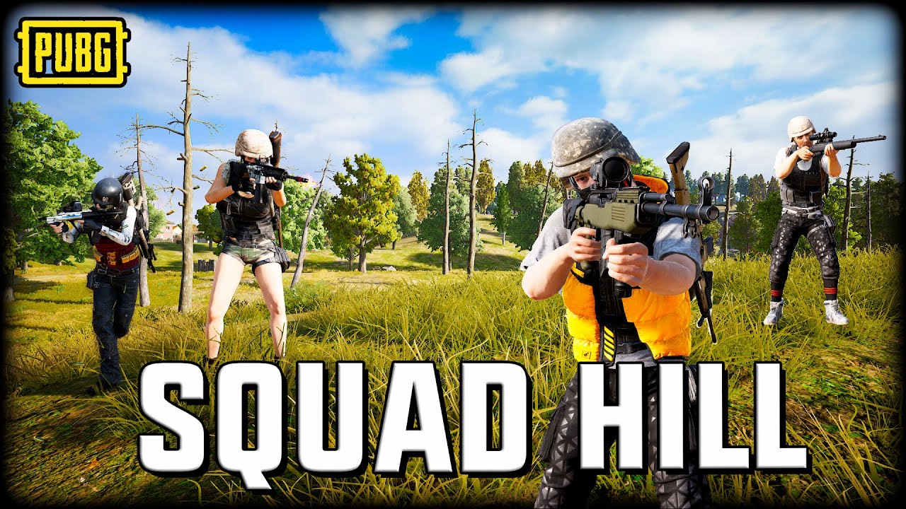 Defending Pochinki Hill From Squads - PUBG
