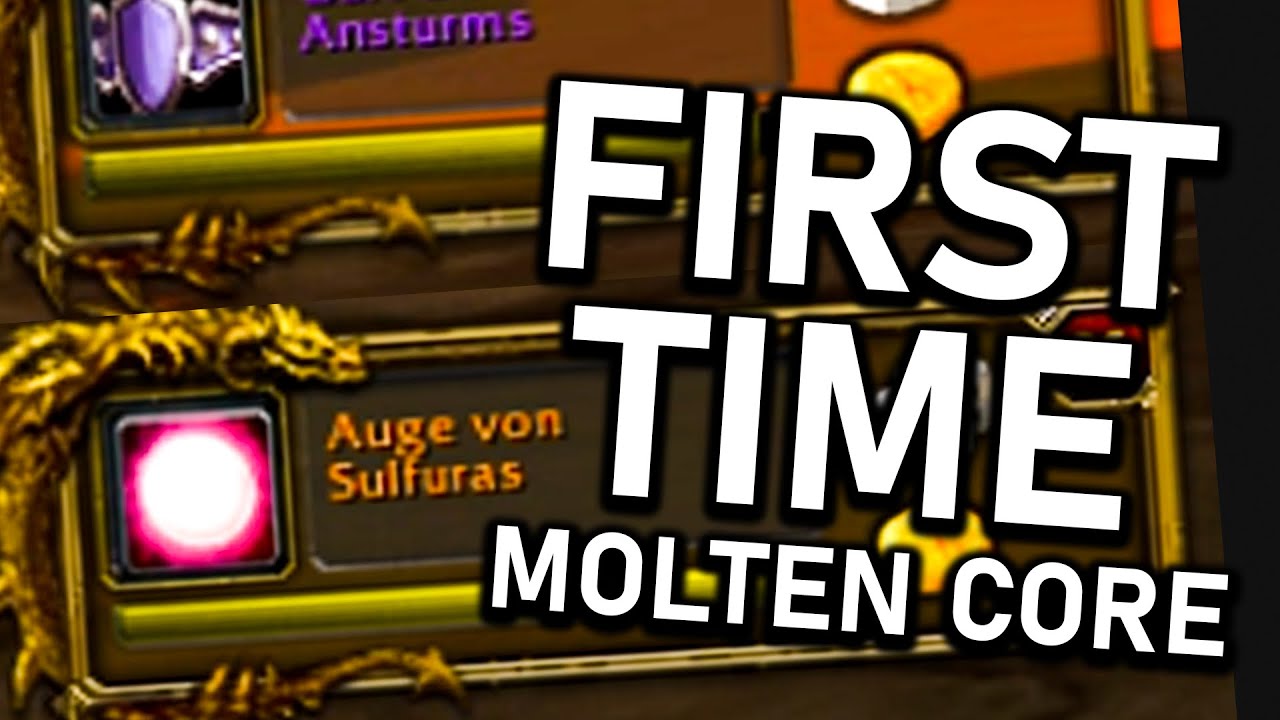 First Time Molten Core & got Eye of Sulfuras in WOTLK Classic