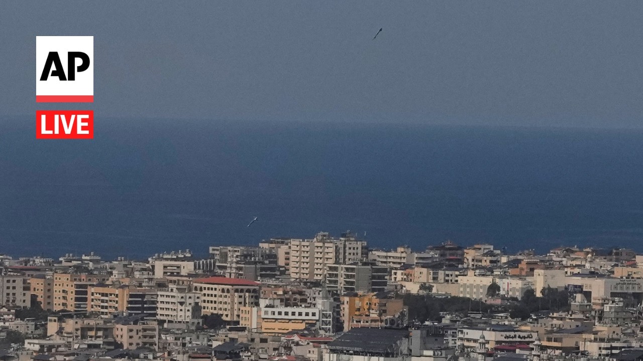 LIVE: Beirut and southern Lebanon skylines as talks with Israel take place in US