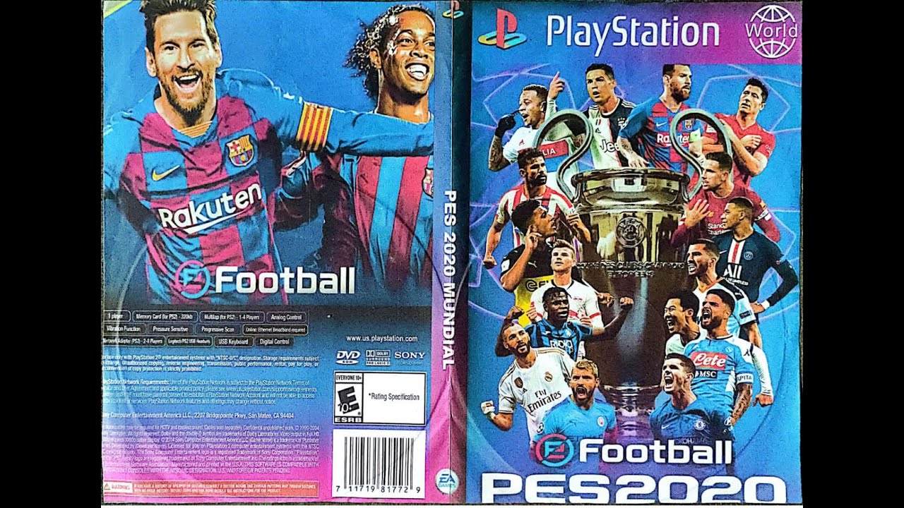 PES 2020 Play Games - Mundial Maio 2020 PS2 (Download ISO Gratis)