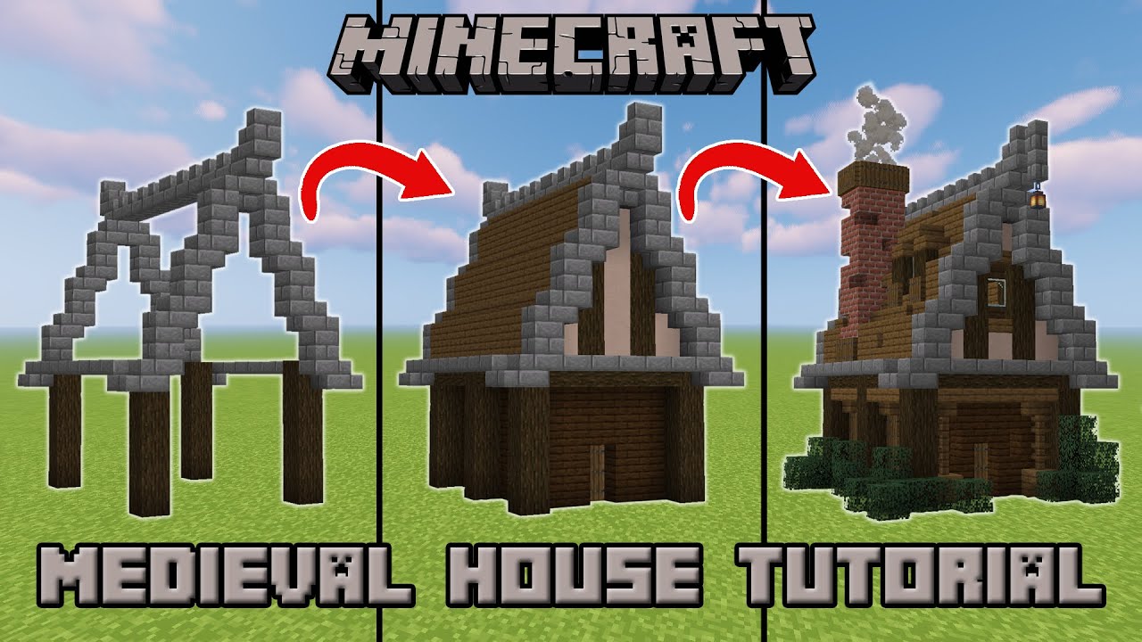 How to Build a Medieval House in Minecraft (Step by Step Tutorial)