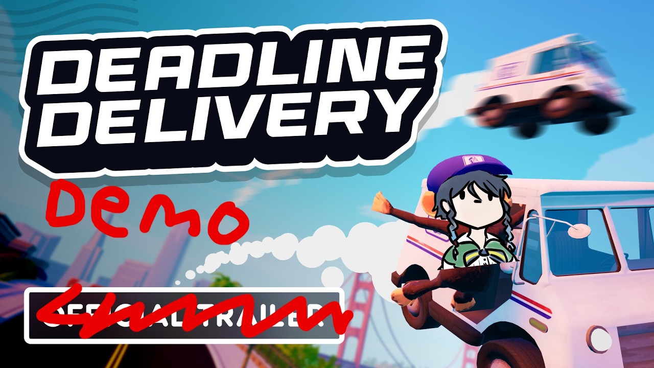 Deadline Delivery Demo (Steam Next Fest Feb 2026) - Gotta Go Fast, But With Bananas