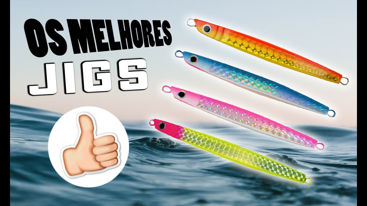MELHORES JIGS PARA QUEIMADA GRANDE E PARCEIS