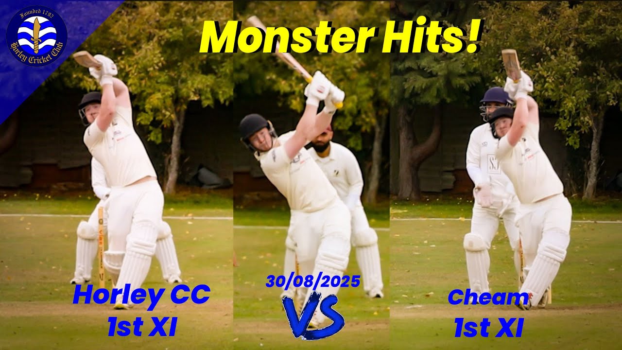 Race against the clock in a must win game! 4K Surrey Championship Cricket Horley v Cheam