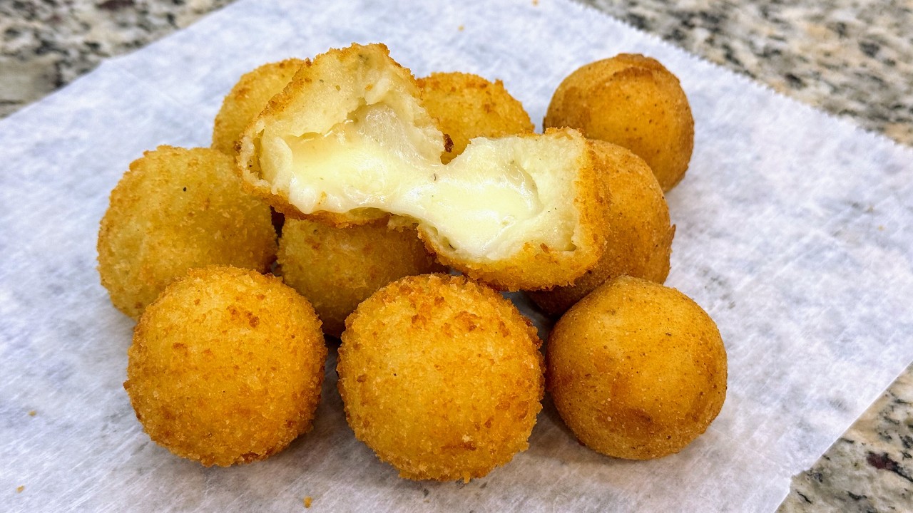 How to Make Potato Cheese Balls That Melt in Your Mouth