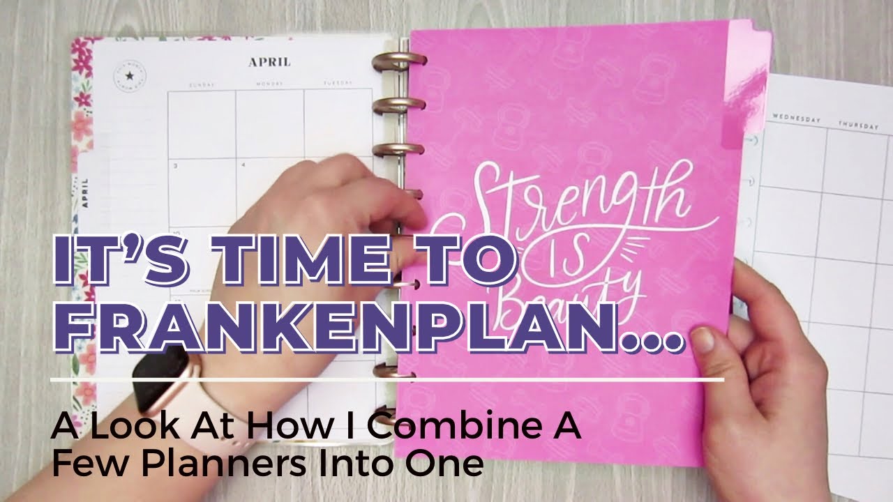 Don’t Be Afraid To Change Planners | Frankenplanning my Happy Planner